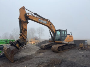 Case CX250 med aftagelig engcon